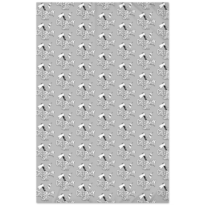 Creepaway Camp Twin Size Flat Sheet + pillowcase