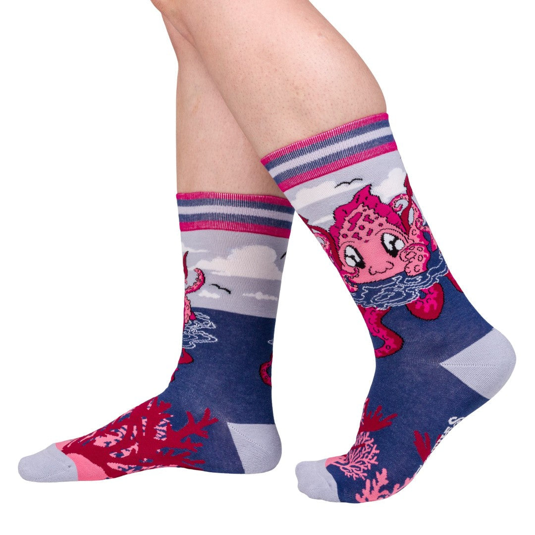 Cute Cryptids Crew Sock Pack | 5 Designs
