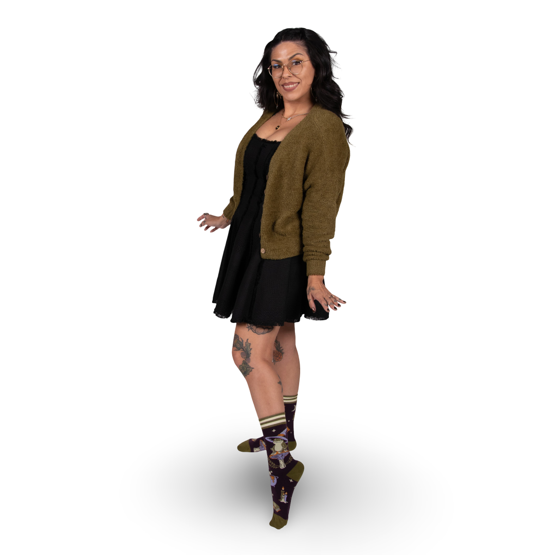 Archtoad of Hatville Crew Socks