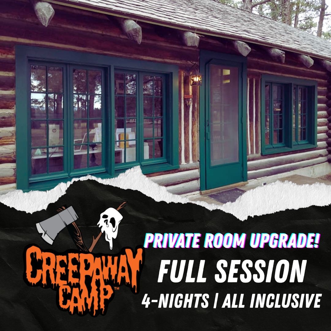 Creepaway Camp 2026: 4-Night Camp Pass, Private Room
