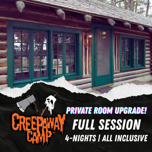 Creepaway Camp 2026: 4-Night Camp Pass, Private Room
